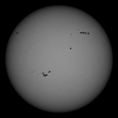 Image of Sun's photosphere