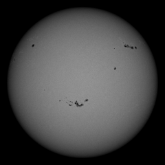 Image of Sun's photosphere