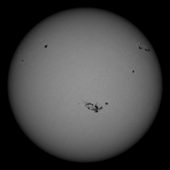 Image of Sun's photosphere