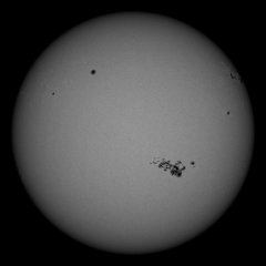 Image of Sun's photosphere