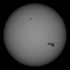 Image of Sun's photosphere