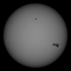 Image of Sun's photosphere