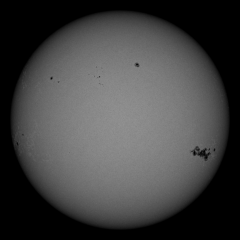 Image of Sun's photosphere