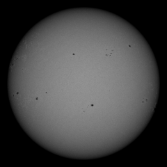 Image of Sun's photosphere