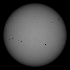 Image of Sun's photosphere