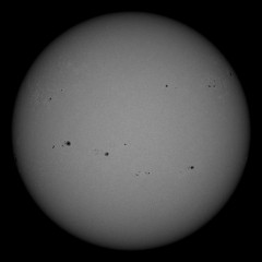 Image of Sun's photosphere