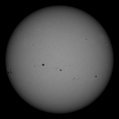 Image of Sun's photosphere