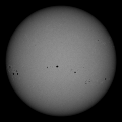 Image of Sun's photosphere