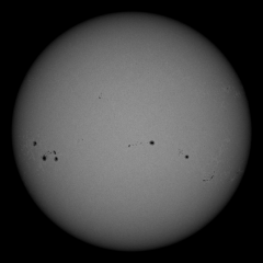 Image of Sun's photosphere