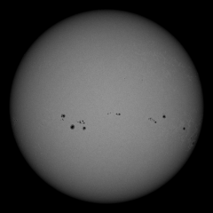 Image of Sun's photosphere