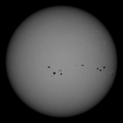 Image of Sun's photosphere