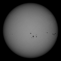 Image of Sun's photosphere