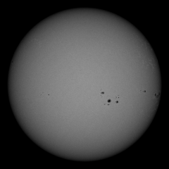 Image of Sun's photosphere