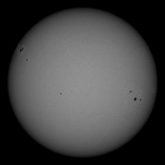 Image of Sun's photosphere