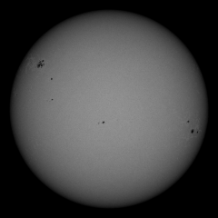 Image of Sun's photosphere