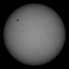 Image of Sun's photosphere