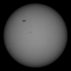 Image of Sun's photosphere