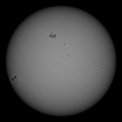 Image of Sun's photosphere