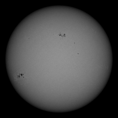 Image of Sun's photosphere