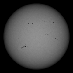 Image of Sun's photosphere