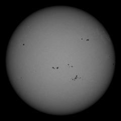 Image of Sun's photosphere