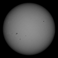 Image of Sun's photosphere