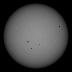 Image of Sun's photosphere