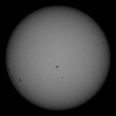 Image of Sun's photosphere