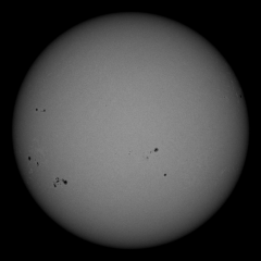 Image of Sun's photosphere