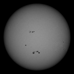 Image of Sun's photosphere