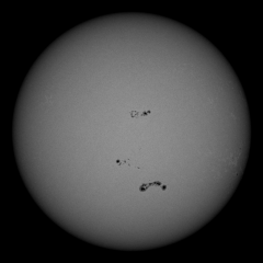 Image of Sun's photosphere