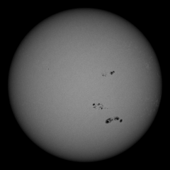 Image of Sun's photosphere