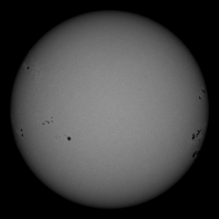 Image of Sun's photosphere