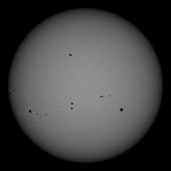 Image of Sun's photosphere