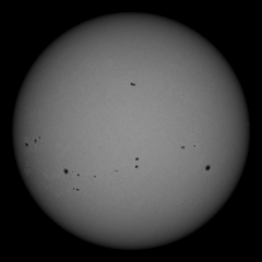 Image of Sun's photosphere