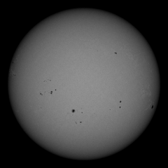 Image of Sun's photosphere