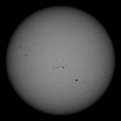 Image of Sun's photosphere