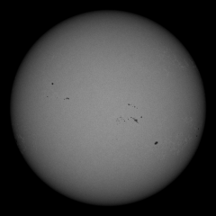 Image of Sun's photosphere