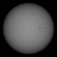 Image of Sun's photosphere