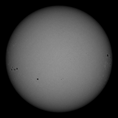 Image of Sun's photosphere