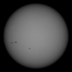 Image of Sun's photosphere