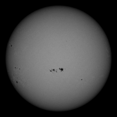 Image of Sun's photosphere