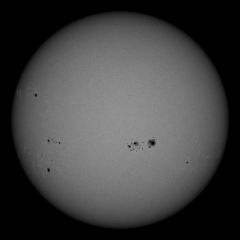 Image of Sun's photosphere