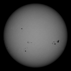 Image of Sun's photosphere