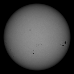 Image of Sun's photosphere