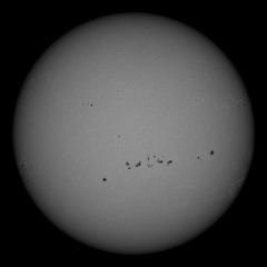 Image of Sun's photosphere