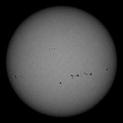 Image of Sun's photosphere