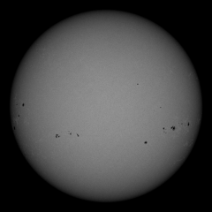 Image of Sun's photosphere