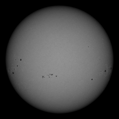 Image of Sun's photosphere