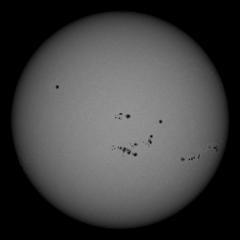 Image of Sun's photosphere